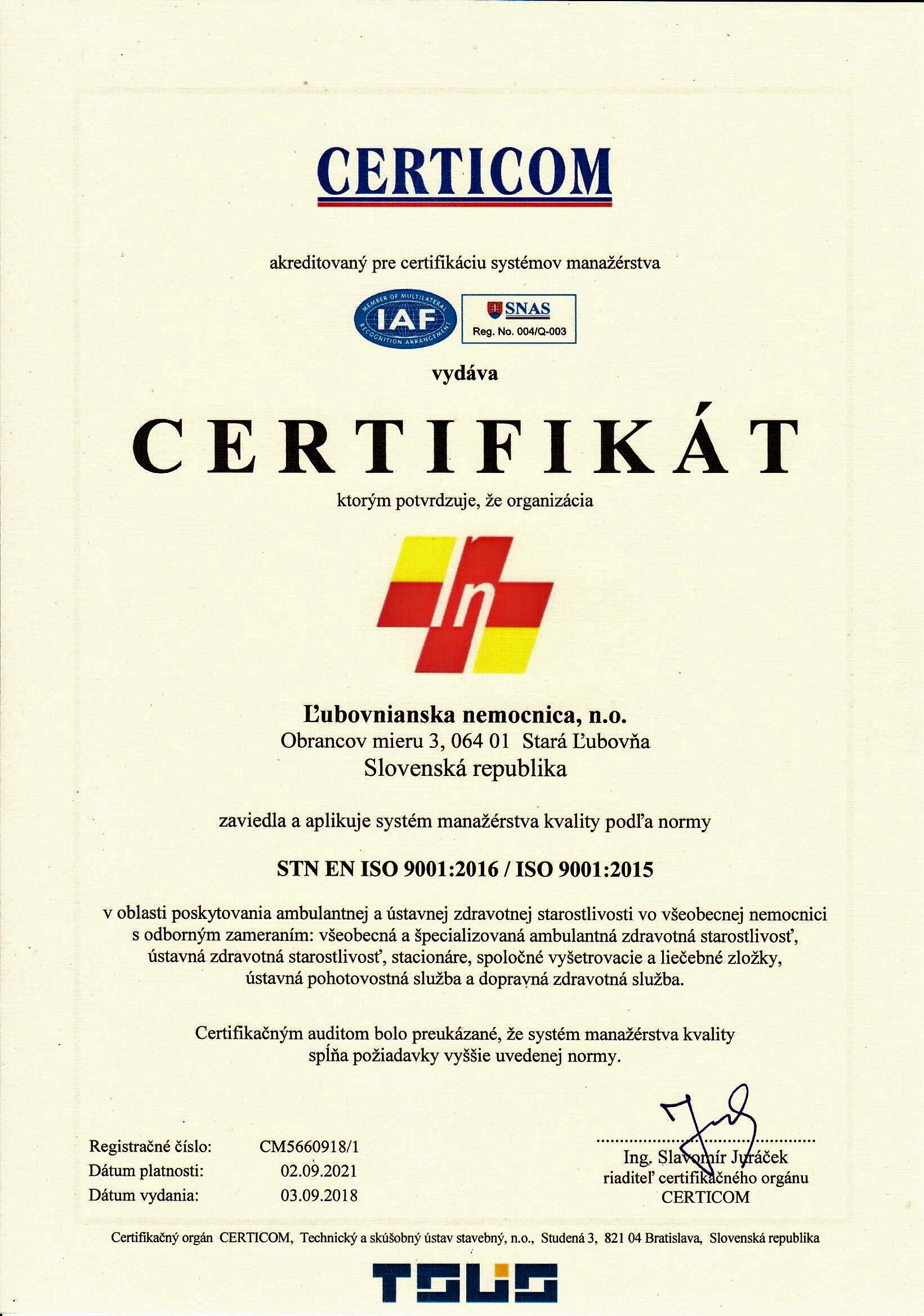 certifikat 2018